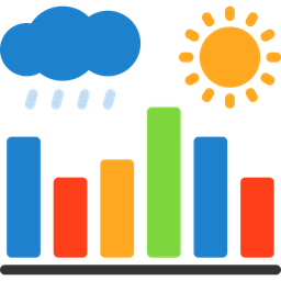 Dados climáticos  Ícone