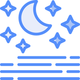 Clear Night Sky  Icon