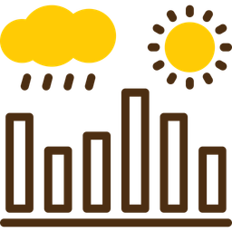 Dados climáticos  Ícone