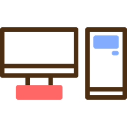 Computador desktop  Ícone