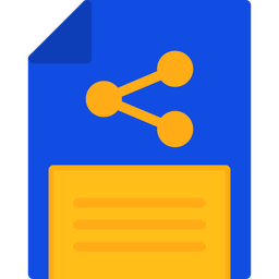 Document sharing  Icon