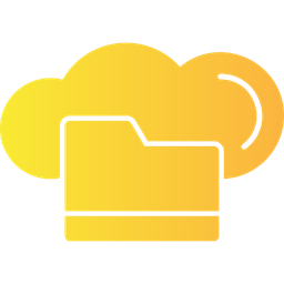 Cloud storage  Icon