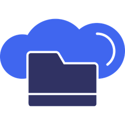 Cloud storage  Icon