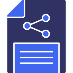 Document sharing  Icon