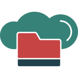 Cloud storage  Icon