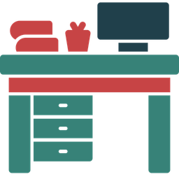 Cozy workspace  Icon