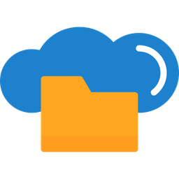 Cloud storage  Icon