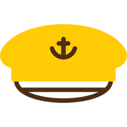 Captain s hat  Icon