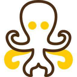 Octopus Marine Invertebrate Oceanic Cephalopod Icon