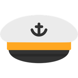 Captain s hat  Icon