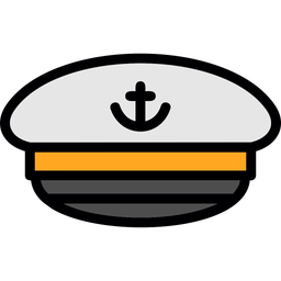 Captain s hat  Icon