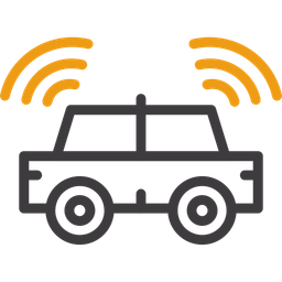 Autonomous Vehicle  Icon