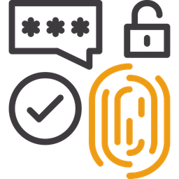 Biometric Security  Icon