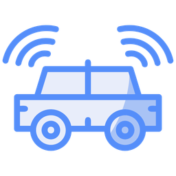 Autonomous Vehicle  Icon