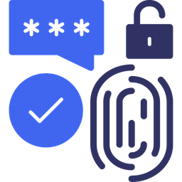 Biometric Security  Icon