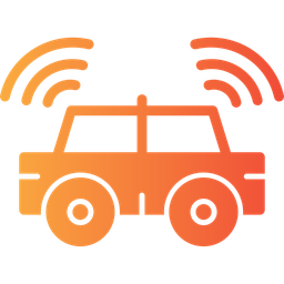 Autonomous Vehicle  Icon