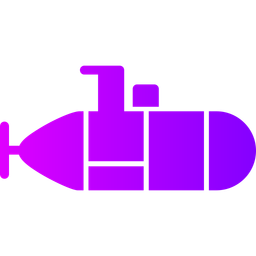 Veículo subaquático autônomo  Ícone