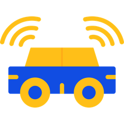 Autonomous Vehicle  Icon