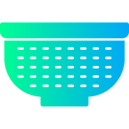 Escorredor de macarrão  Ícone