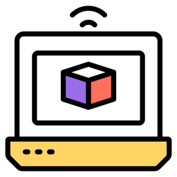 3d Cube  Icon