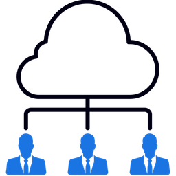 Cloud communication  Icon