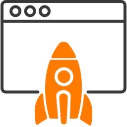 Browser launch  Icon