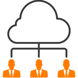 Cloud communication  Icon