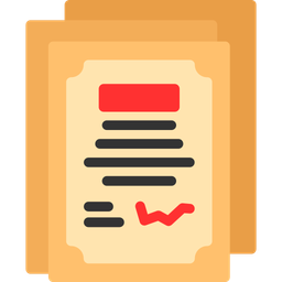 Agreement document  Icon