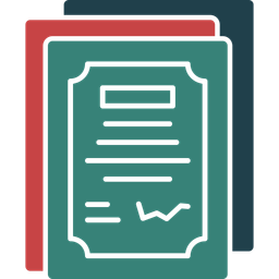 Agreement document  Icon