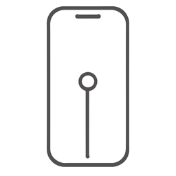 Smartphone-and-location  Icon