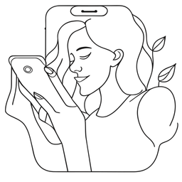 Smartphone-in-a-hand  Icon