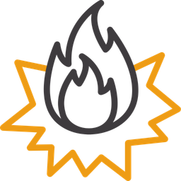 Blaze burst  Icon