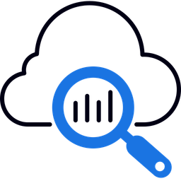 Search cloud analysis  Icon