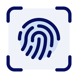 Fingerprint scan  Icon