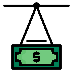 Money hanger  Icon