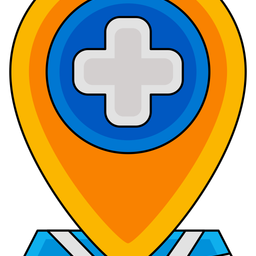 Hospital location  Icon