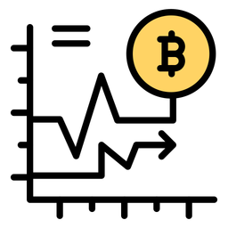 Bitcoin Chart  Icon