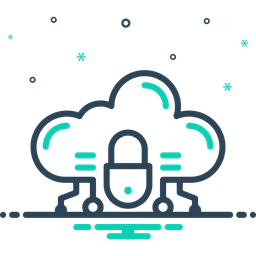 Cloud Security  Icon