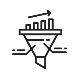 Funnel Chart  Icon