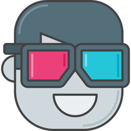 D-glasses  Icon