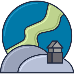 Aurora-borealis  Icon