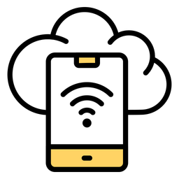 Cloud Phone  Icon