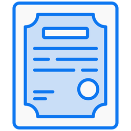 Certificate  Icon