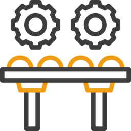 Rolos transportadores  Ícone
