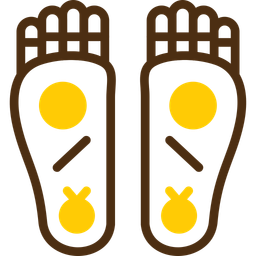 Buddha S Footprint  Icon