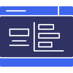 Bar chart  Icon