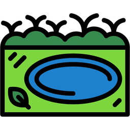 Pond Small Lake Waterhole Symbol