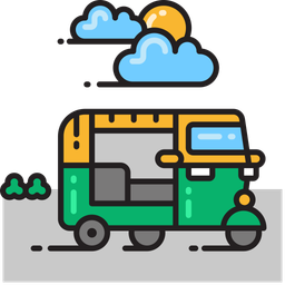 Auto rickshaw  Icon