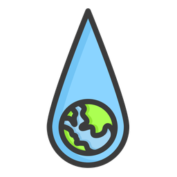 Earths Water Water Cycle Freshwater Resources 아이콘