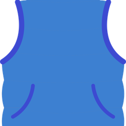 Blue Vest  Icon